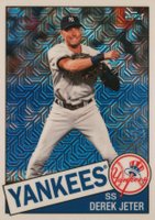 2020 Topps Update Silver Pack 1985 Chrome Promo #CPC2 Derek Jeter Baseball Card