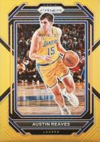 2022 Panini Prizm #123 Austin Reaves Gold Prizm Basketball Card