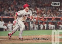 2018 Stadium Club #48 Mike Trout Running Baseball Card