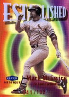 1999 Fleer Mystique Established #5 Mark McGwire Baseball Card