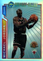 1996 Topps Mystery Finest  #M14 Michael Jordan Super Team Conference Winner Basketball Card