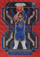 2021 Panini Prizm #307 Jonathan Kuminga Ruby Wave Basketball Card