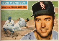 1956 Topps #38g Bob Kennedy Gray Back Baseball Card