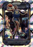 2022 Panini Prizm #254 Bennedict Mathurin Ice Basketball Card