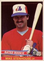 1984 Donruss #29 Mike Stenhouse Baseball Card