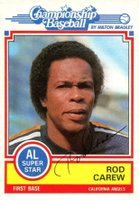 1984 Milton Bradley # Rod Carew Baseball Card