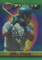 1994 Finest #1 Mike Piazza Refractor Baseball Card
