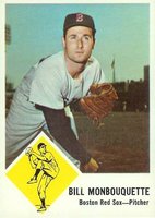1963 Fleer #7 Bill Monbouquette Baseball Card
