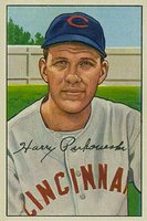 1952 Bowman #202 Harry Perkowski Baseball Card