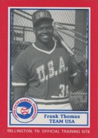 1987 BDK Pan-Am Team USA #23 Frank Thomas Baseball Card