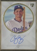 2016 Topps Transcendent Collection Framed Autograph #TCACS Corey Seager Baseball Card