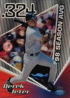 1999 Topps Tek #24A Derek Jeter Pattern 25 Baseball Card