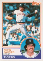 1983 Topps #373 Kevin Saucier Baseball Card