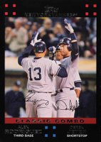 2007 Topps #657 Alex Rodriguez/Derek Jeter Baseball Card