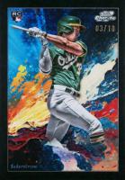 2024 Topps Chrome Cosmic Stars in the Night #10 Tyler Soderstrom Black Eclipse Baseball Card