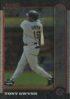 1999 Bowman Chrome #264 Tony Gwynn Baseball Card