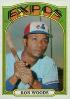 1972 Topps #82 Ron Woods Baseball Card