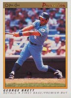 1991 O-Pee-Chee Premier #14 George Brett Baseball Card