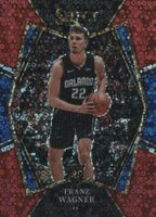 2021 Panini Select #120 Franz Wagner Red Disco Prizm Basketball Card