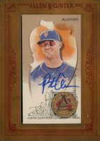 2023 Topps Allen & Ginter Framed Mini Autograph #MAPA Pete Alonso Baseball Card