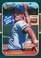 1987 Donruss Rookies #17 B.J. Surhoff Baseball Card