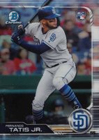2019 Bowman Chrome #26 Fernando Tatis Jr. Refractor Baseball Card