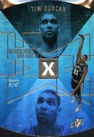 1997 SPx Hardcourt Holoviews #HH18 Tim Duncan Basketball Card