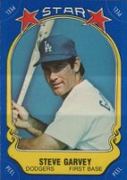 1981 Fleer Star Stickers #1 Steve Garvey Baseball Card