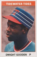 1987 TCMA Tidewater Tides #30 Dwight Gooden Baseball Card