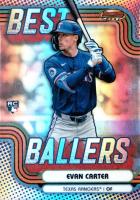 2024 Bowman's Best Best Ballers #BB25 Evan Carter Baseball Card