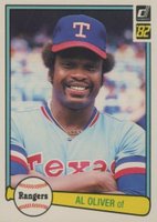 1982 Donruss #116 Al Oliver Baseball Card
