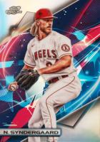 2022 Topps Cosmic Chrome #91 Noah Syndergaard Refractor Baseball Card