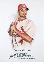 2008 Topps Allen & Ginter #263 Yadier Molina Baseball Card