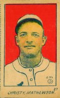 1921 Strip Card #27 Christy Mathewson Baseball Card