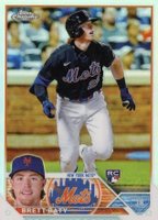 2023 Topps Chrome #204 Brett Baty Refractor Baseball Card