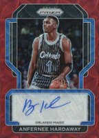 2021 Panini Prizm Signatures #SGAHW Anfernee Hardaway Choice Basketball Card