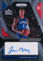 2023 Panini Prizm Rookie Signatures #RSIMLR Jordan Miller Basketball Card
