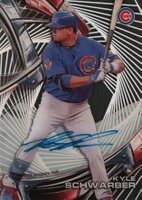 2016 Topps High Tek Autographs #HT-KS Kyle Schwarber Baseball Card