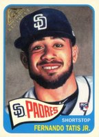 2019 Topps Gallery Heritage #HT-38 Fernando Tatis Jr. Baseball Card