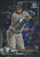 2017 Bowman Chrome #50 Yoan Moncada Gray Uniform Baseball Card