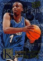 1996 Ultra Scoring Kings #19 Anfernee Hardaway Plus Basketball Card