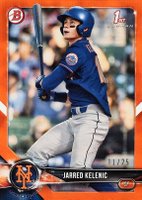 2018 Bowman Draft #BD6 Jarred Kelenic Orange Baseball Card