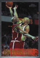 1996 Topps Chrome #192 Clyde Drexler Basketball Card