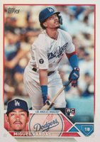 2023 Topps #163 Miguel Vargas Rainbow Foil Baseball Card