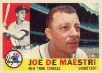 1960 Topps #358 Joe De Maestri Baseball Card