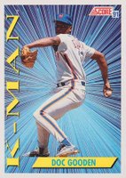1991 Score #685 Dwight Gooden Baseball Card