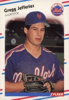1988 Fleer #137 Gregg Jefferies Baseball Card