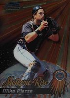 2000 Bowman Chrome Meteoric Rise #MR6 Mike Piazza Baseball Card