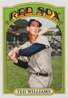 2013 Topps 1972 Topps Minis #TM-50 Ted Williams Baseball Card