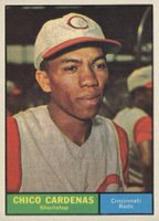 1961 Topps #244 Chico Cardenas Baseball Card